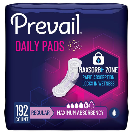 Prevail empaque frontal mostrando cantidad y longitud para fácil elección