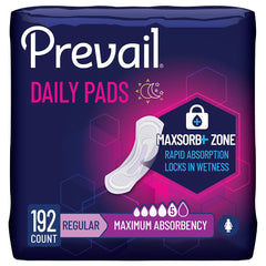Prevail empaque frontal mostrando cantidad y longitud para fácil elección