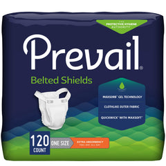Prevail frente del paquete mostrando cantidad y marca para identificar producto