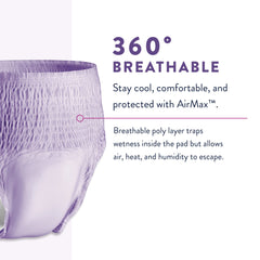 Cintura con elástico suave Prevail Per-Fit que ofrece ajuste natural y comodidad