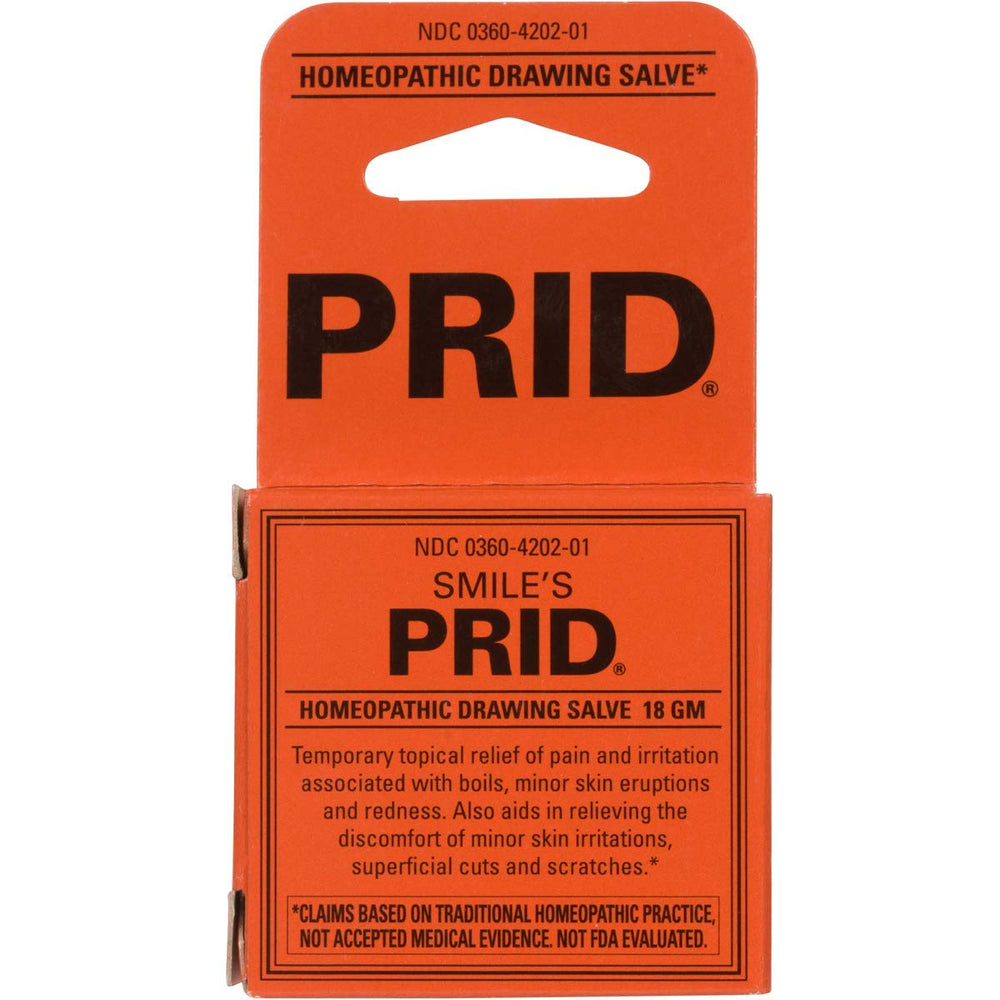 PRID Smile's envases dentro de un botiquín para disponibilidad y conveniencia