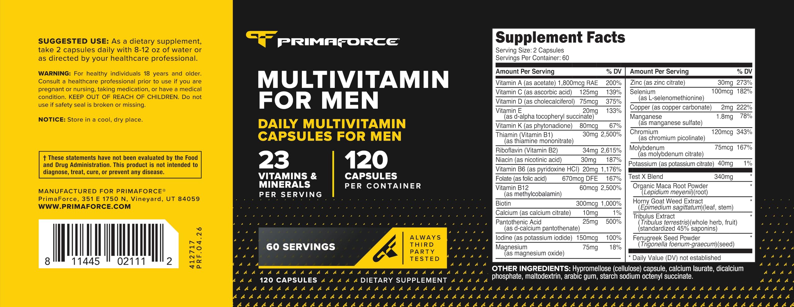 PrimaForce en gimnasio ilustrando apoyo nutricional para rutina activa