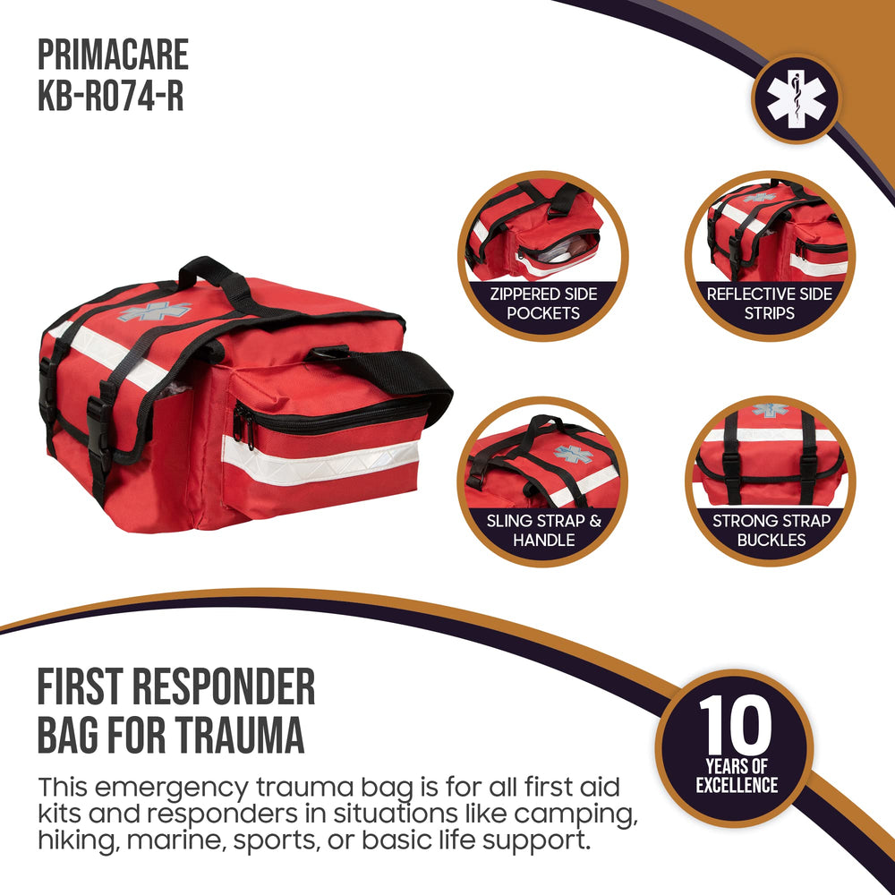 Primacare detalle del interior acolchado protegiendo equipo voluminoso