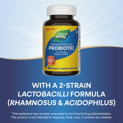 One capsule daily supports digestive flora balance.