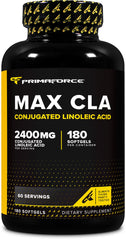 Primaforce CLA frontal del envase mostrando etiqueta clara y beneficios
