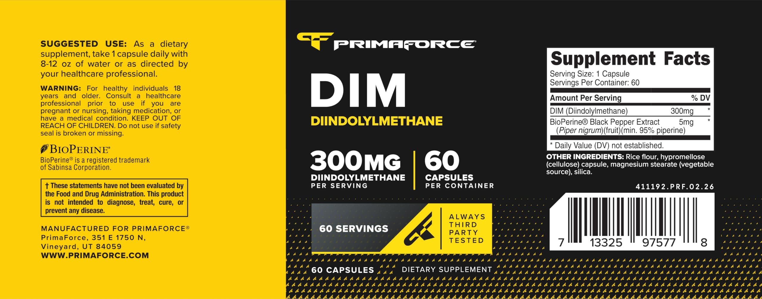 Primaforce frasco en cocina transmitiendo uso cotidiano y conveniencia