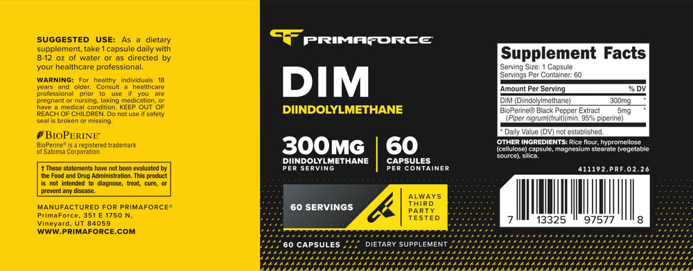 Primaforce frasco en cocina transmitiendo uso cotidiano y conveniencia