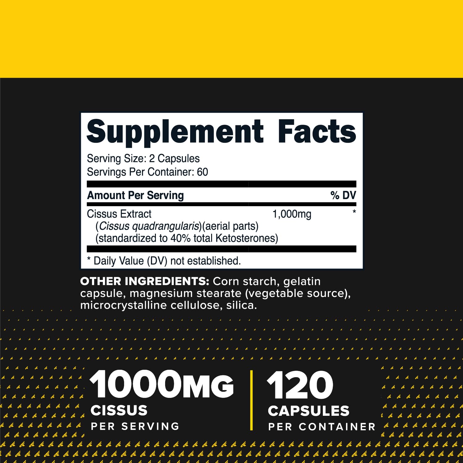 Primaforce etiqueta con ingredientes limpios y claridad de dosis