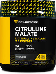 Primaforce envase frontal claro que muestra 200 g y beneficios de dosificación