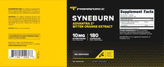 Primaforce Syneburn junto a material de entrenamiento sugiere soporte en rutina activa