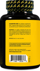 Primaforce Syneburn etiqueta con ingredientes y dosis facil lectura y transparencia