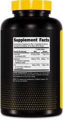 Primaforce ZMA etiqueta nutricional y lista de ingredientes visible y clara
