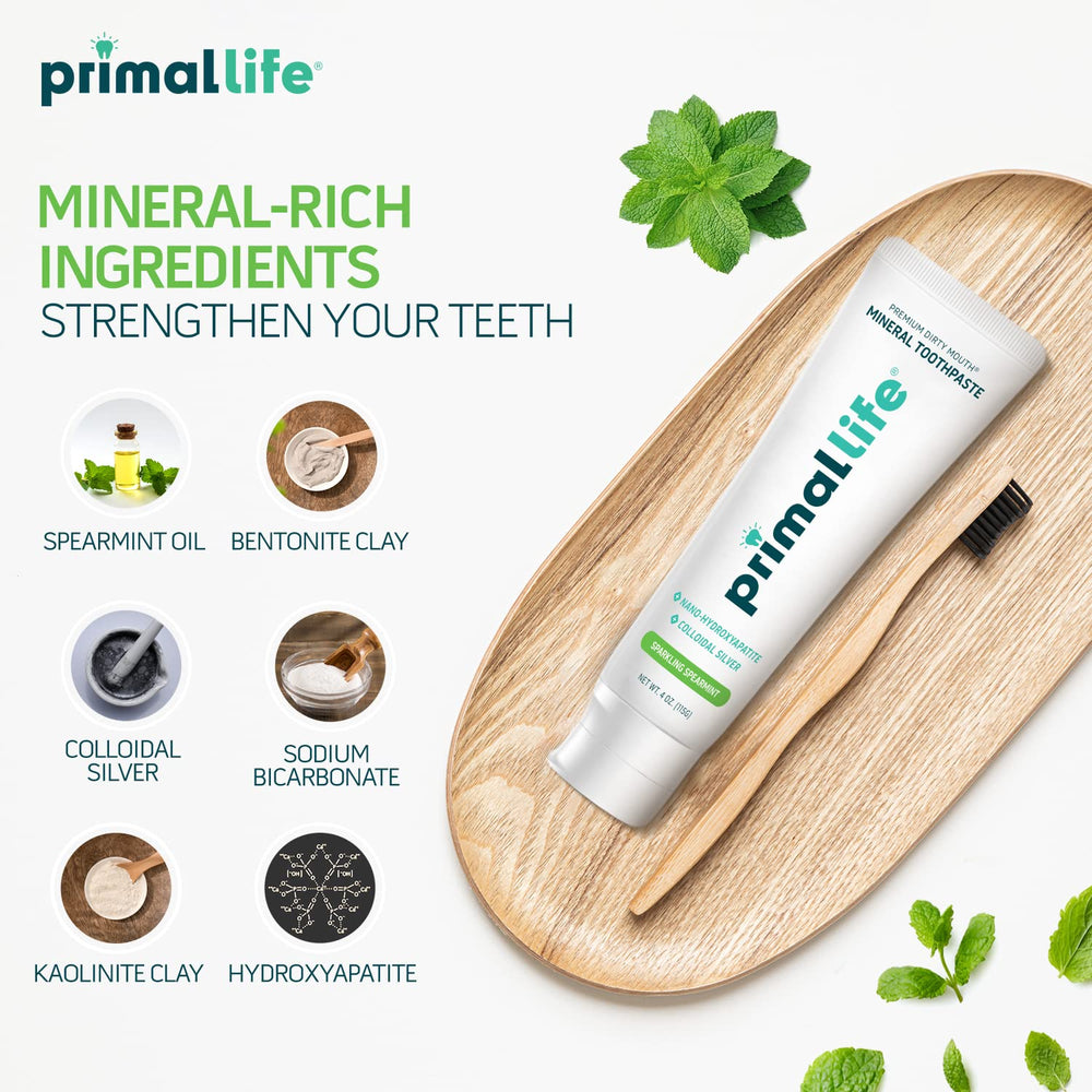 Primal Life Organics en ambiente de baño transmitiendo frescor natural