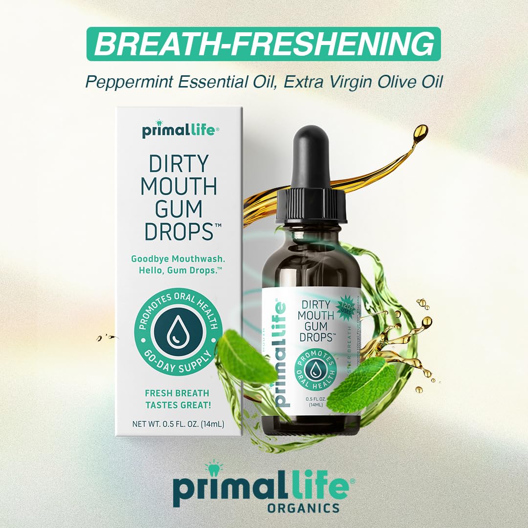 Primal Life Organics uso sobre encías aporta alivio y sensación de limpieza