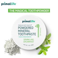 Primal Life Organics comparativa 1 oz mostrando pequeño tamaño y durabilidad