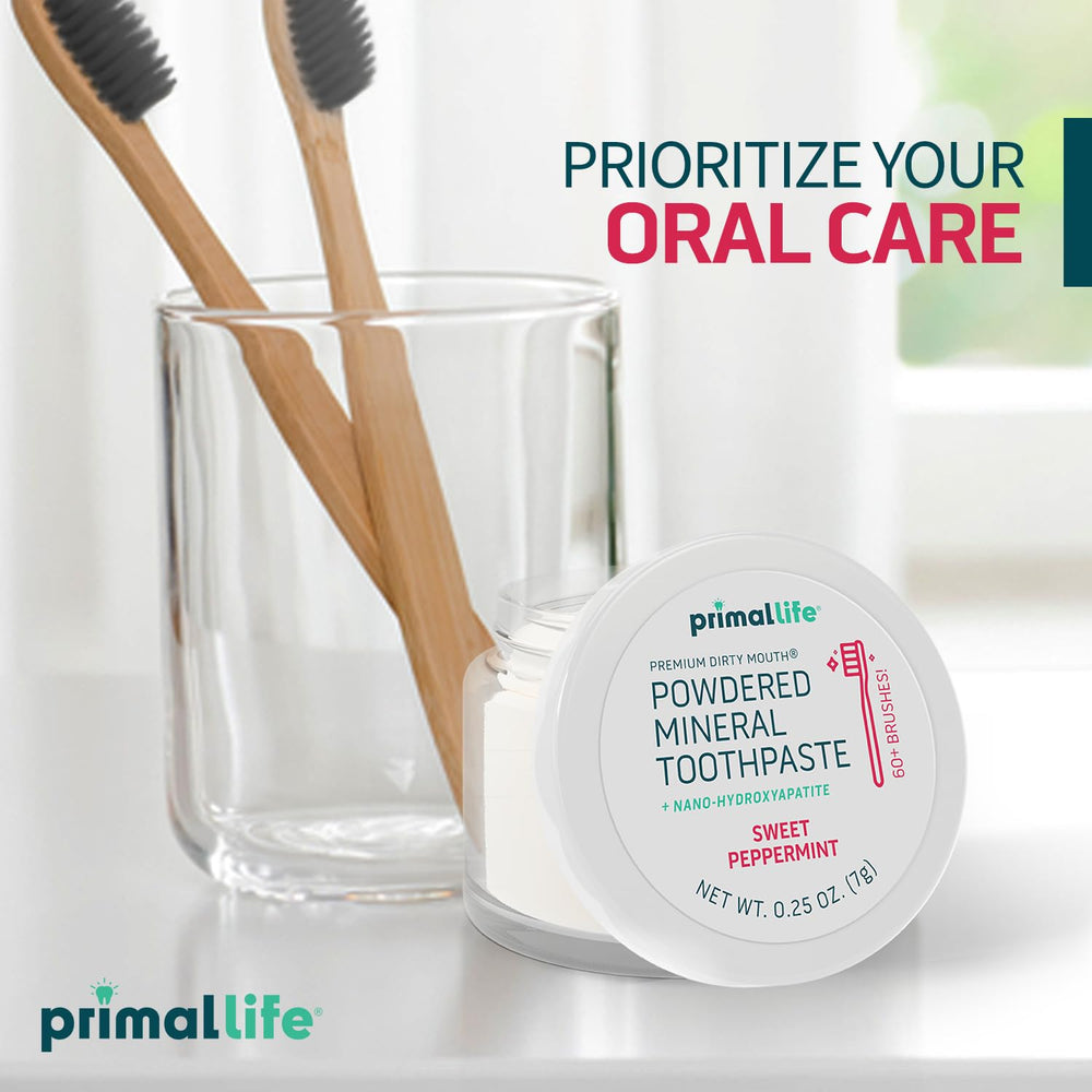 Primal Life Organics uso en baño mostrando practicidad para viajes