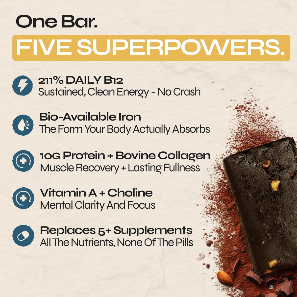 Primal Power caja abierta con 12 unidades lista para llevar