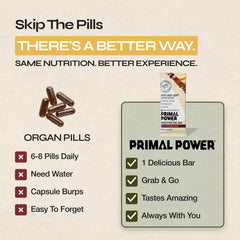 Primal Power barrita siendo consumida en gimnasio como snack postentreno