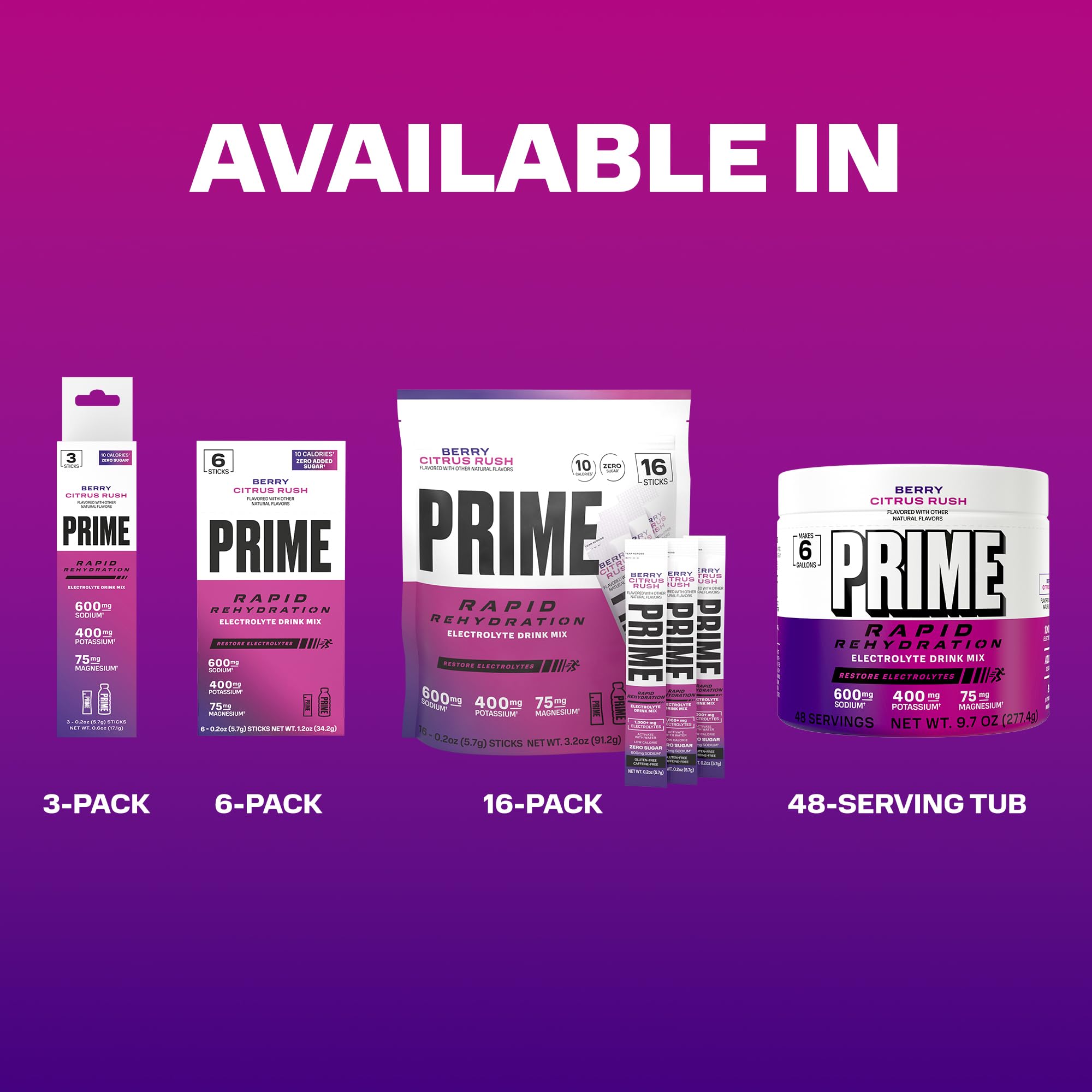 PRIME HYDRATION escenario lifestyle con bolso de deporte y bebida lista para llevar