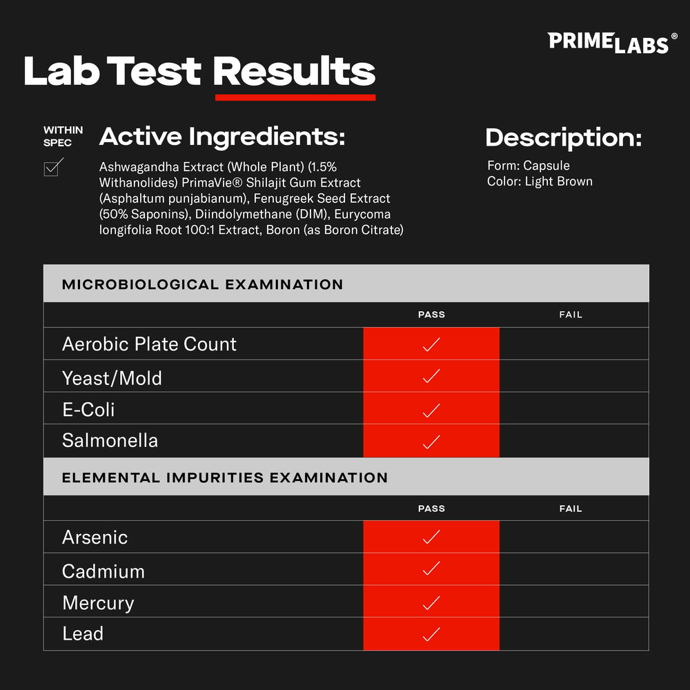 Prime Labs caja abierta con botella para almacenamiento seguro y práctico