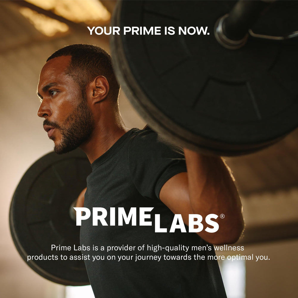 Prime Labs primer plano de cápsula resaltando su recubrimiento y absorción