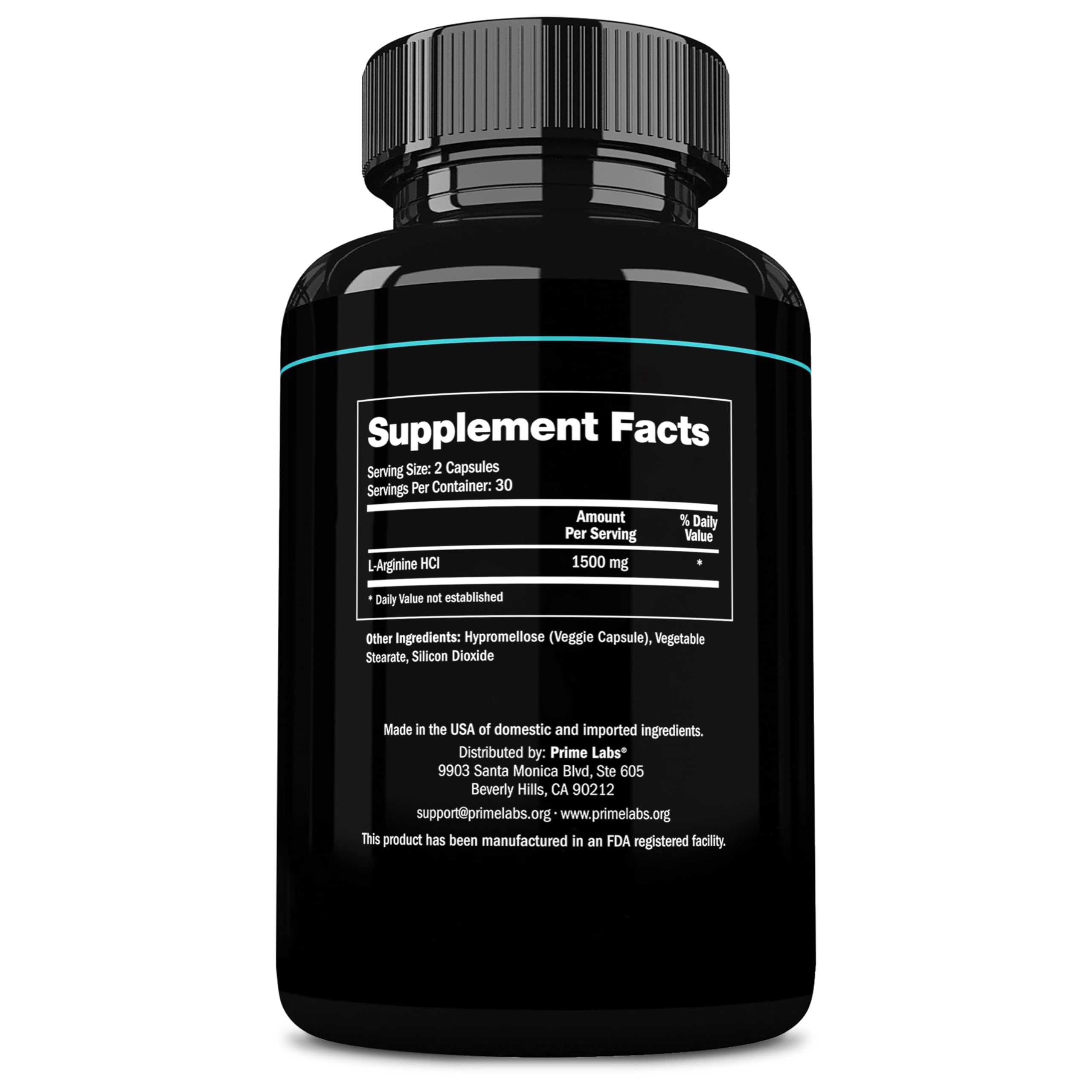 Prime Labs lista de ingredientes y certificaciones para transparencia de calidad