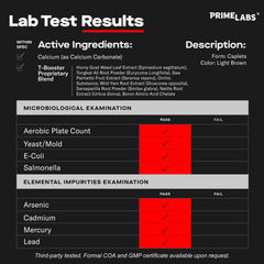 Prime Labs suplemento en escena de gimnasio apoyando rendimiento físico