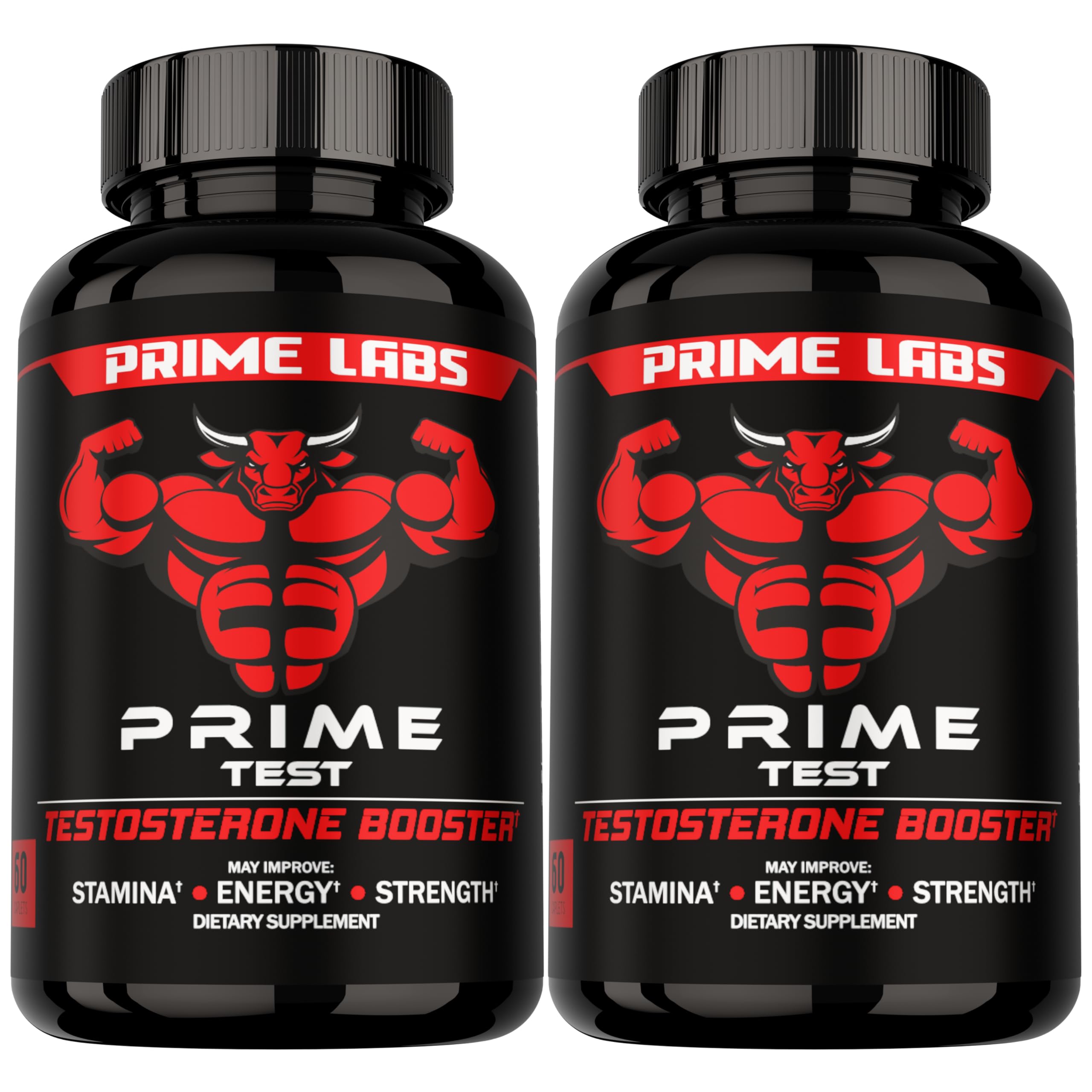 Prime Labs envase frontal mostrando suplemento para fuerza y energía