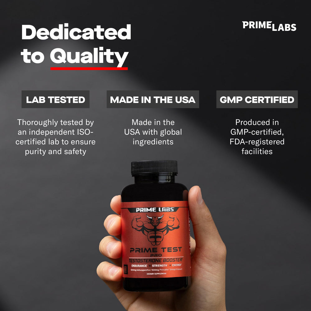 Prime Labs Prime Test Pro en contexto lifestyle: hombre activo en actividades diarias