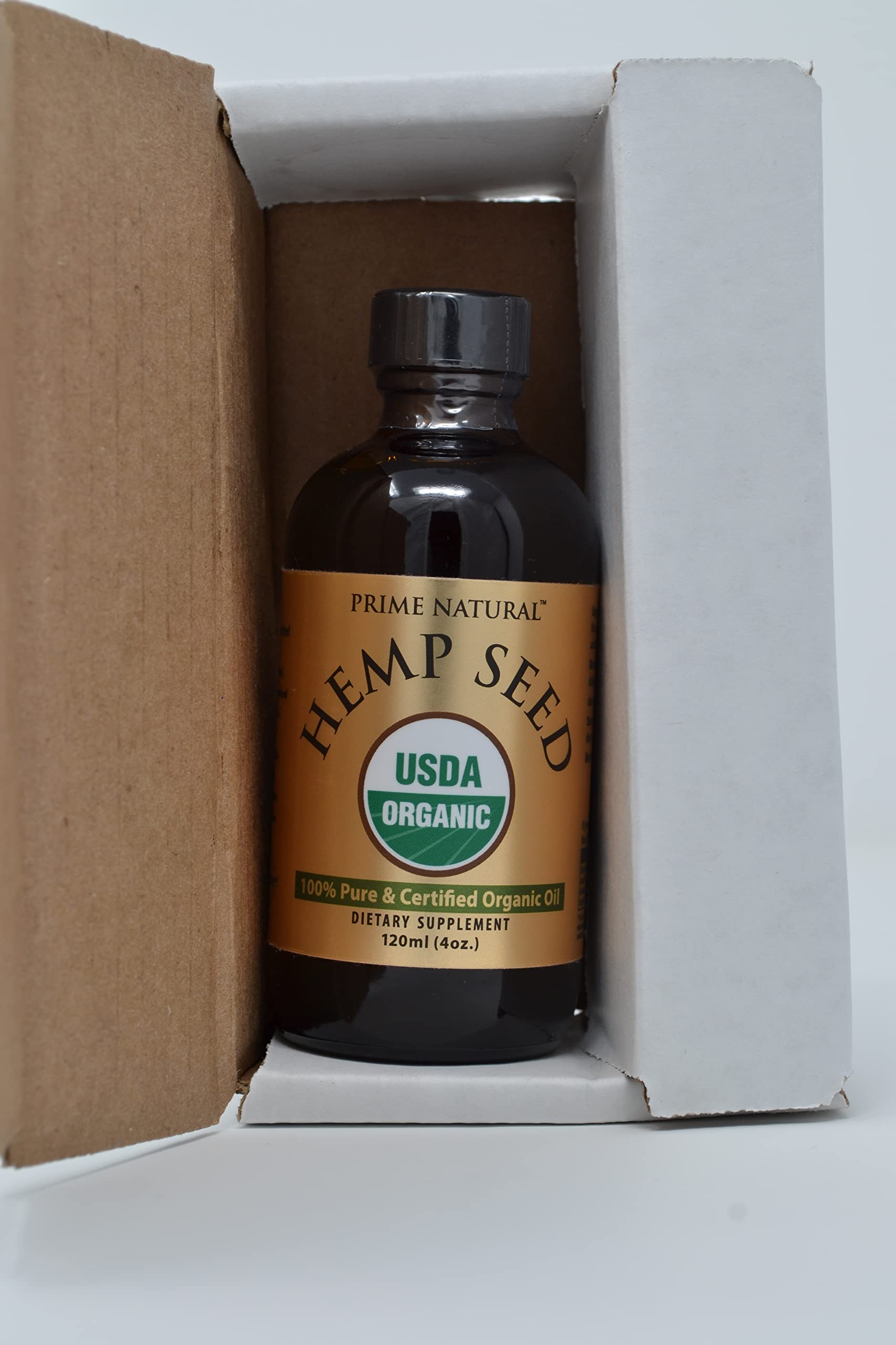 PRIME NATURAL botella junto a una regla para comparar tamaño de 120 ml, claro y práctico