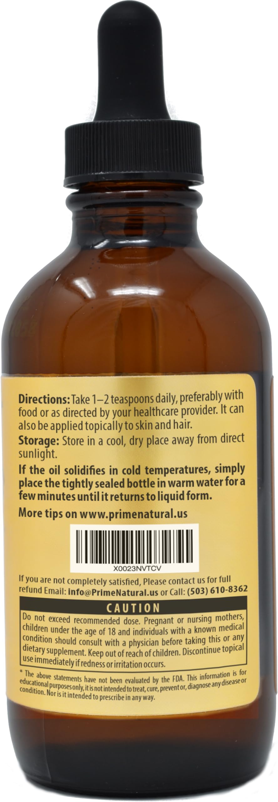 PRIME NATURAL aplicación en cabello para mayor suavidad y brillo