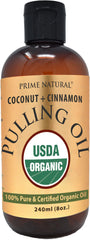 PRIME NATURAL botella frontal 8oz mostrando etiqueta y beneficio natural