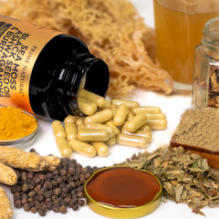 PRIME NATURAL etiqueta con listado de ingredientes y dosis visibles
