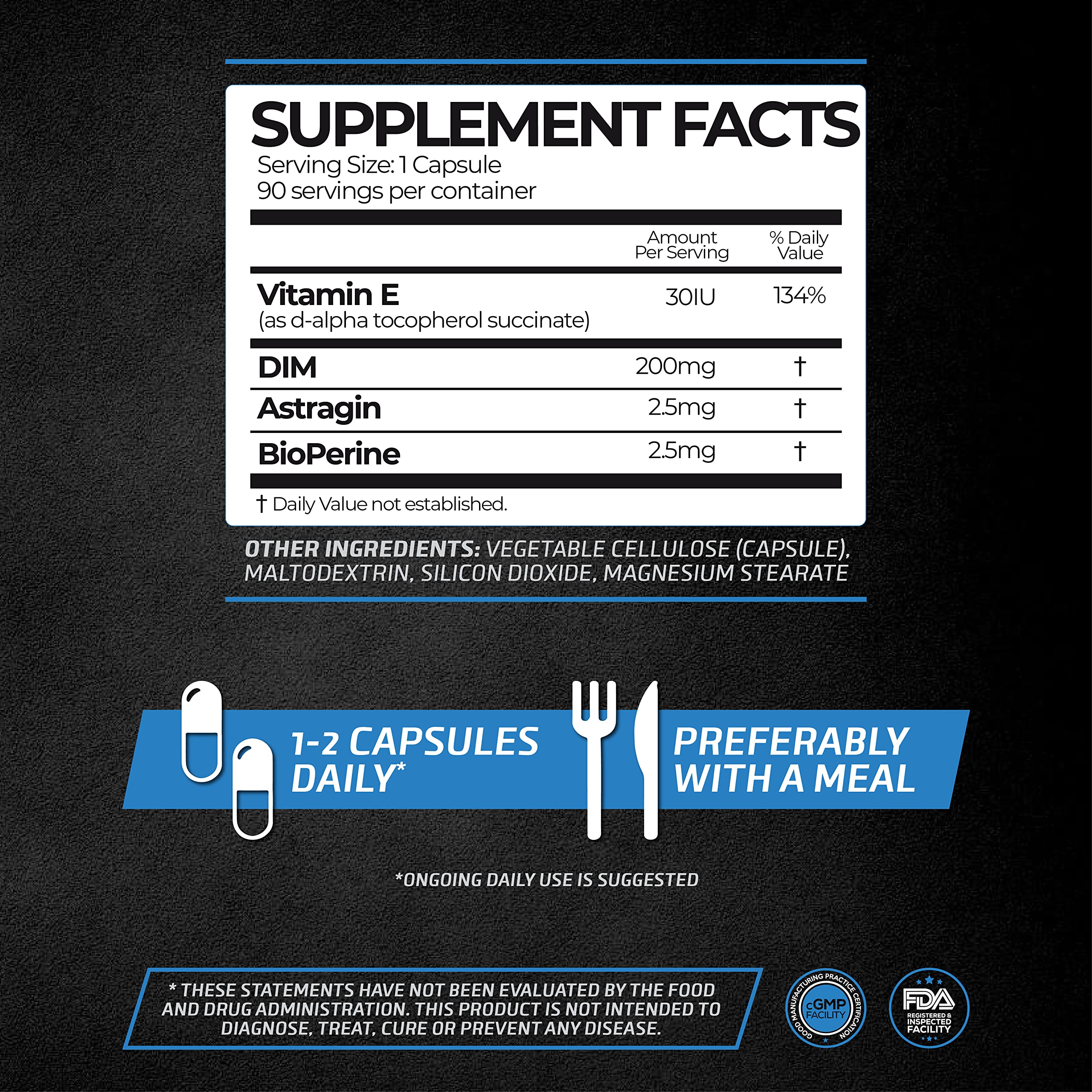 PrimeGENIX etiqueta con ingredientes destacando biodisponibilidad