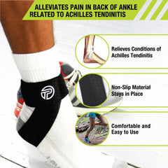 Pro-Tec Athletics soporte colocado dentro de una zapatilla resaltando compatibilidad y confort