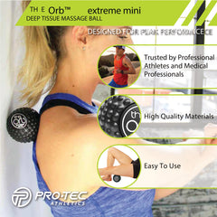 Pro-Tec Athletics orb detalle de textura de espuma para masaje efectivo