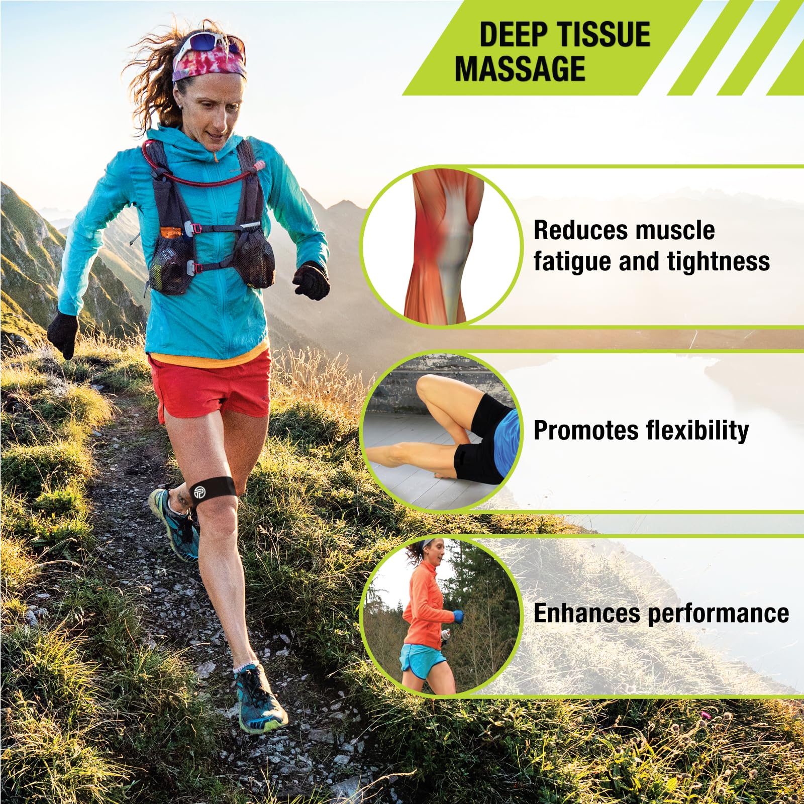 Pro-Tec Athletics uso en isquiotibiales reduce tensión post-entreno