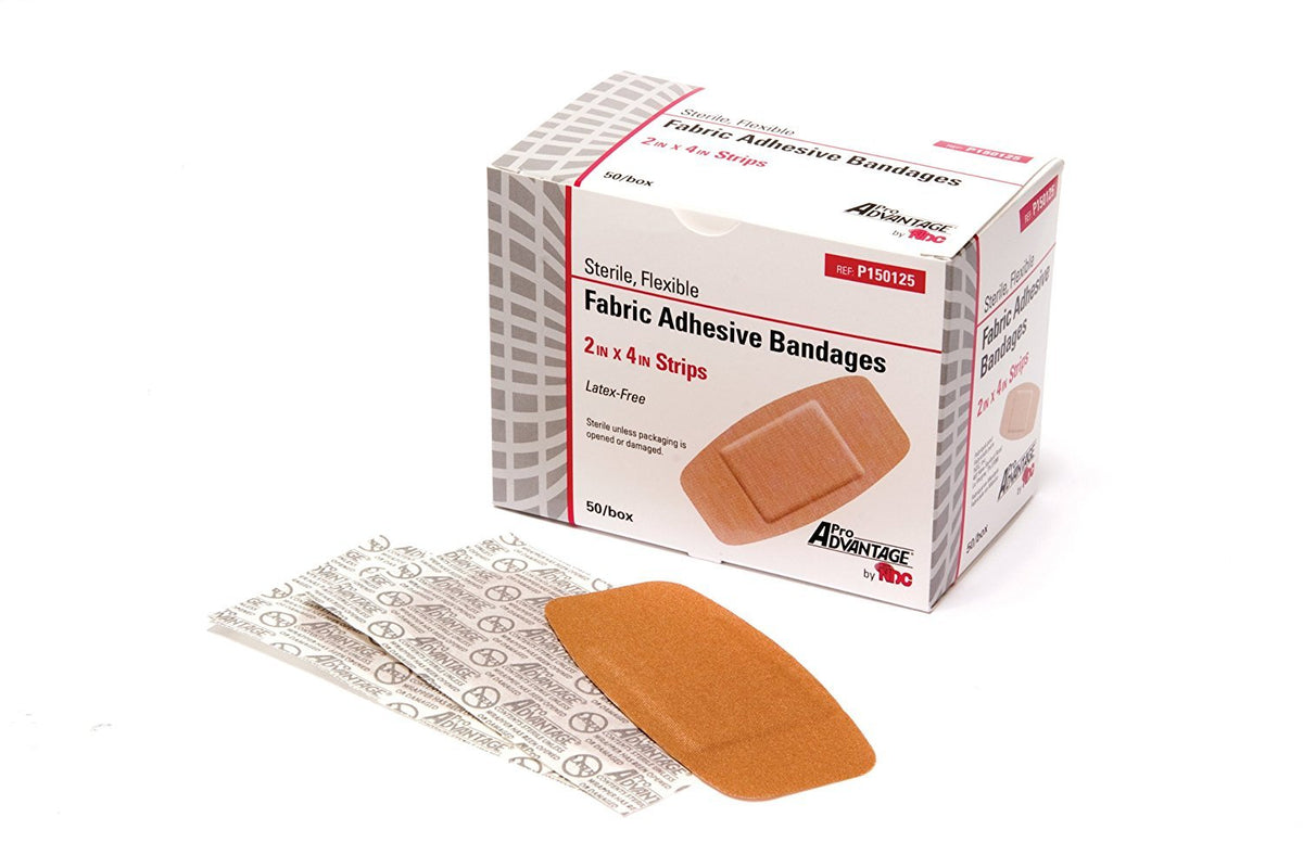 ProAdvantage vendaje grande frontal mostrando ajuste flexible y protección