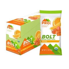 PROBAR paquete frontal naranja mostrando diseño y ventaja de transporte