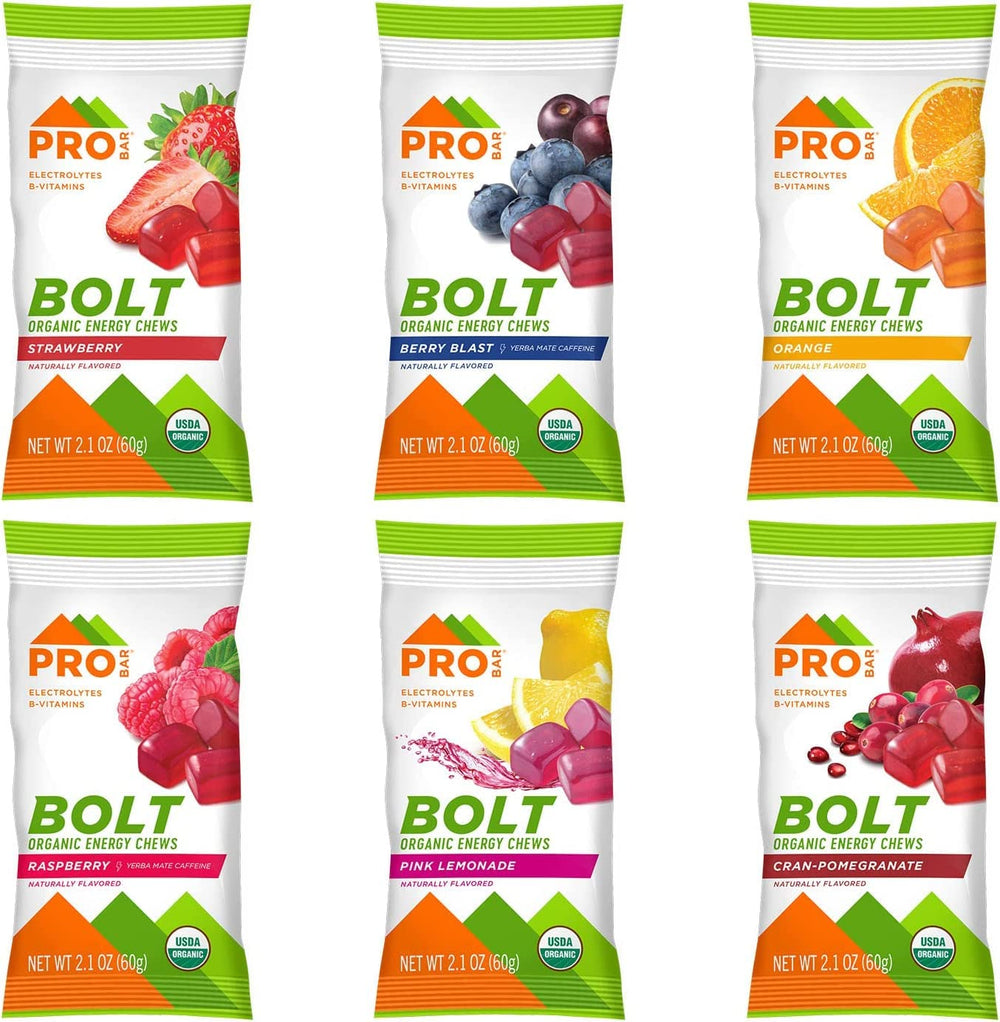 PROBAR BOLT textura gomosa cercana que evidencia masticabilidad y sabor