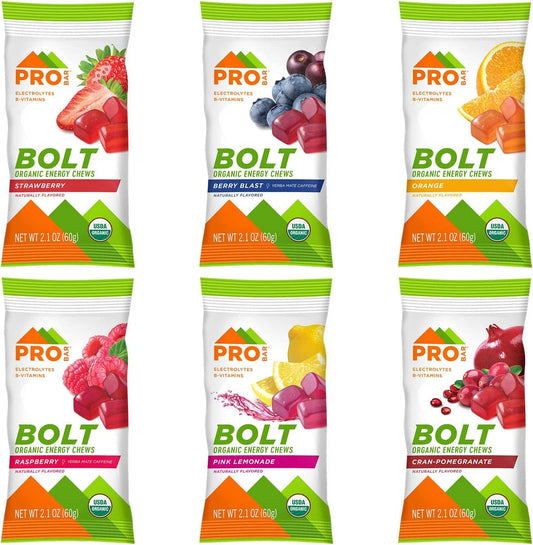 PROBAR BOLT textura gomosa cercana que evidencia masticabilidad y sabor