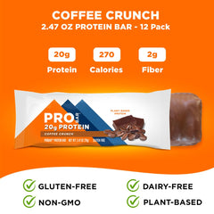PROBAR ingredientes integrales y café molido para energía natural y sabor