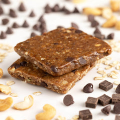 PROBAR textura cercana revela avena, nueces y semillas para saciedad