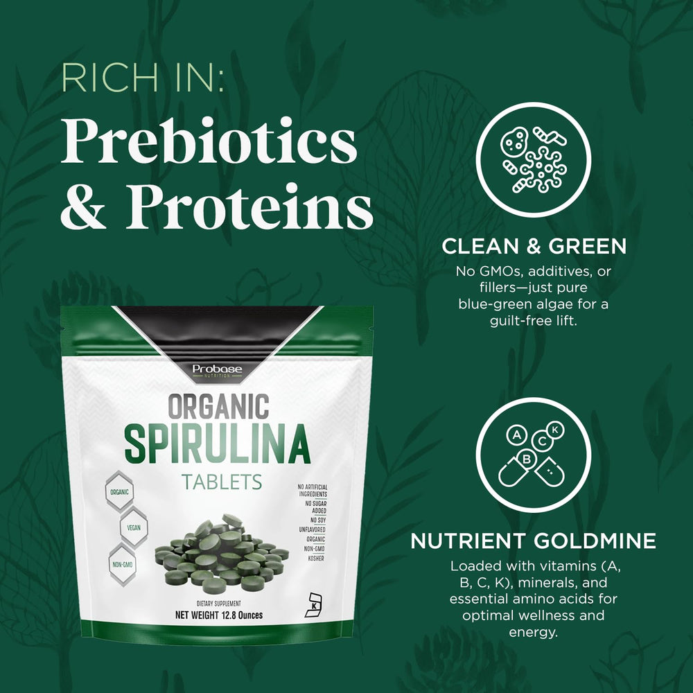 Probase Nutrition etiqueta nutricional con información de vitaminas y minerales