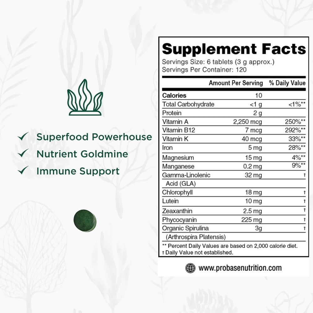 Probase Nutrition escena de desayuno integrando spirulina en rutina matutina
