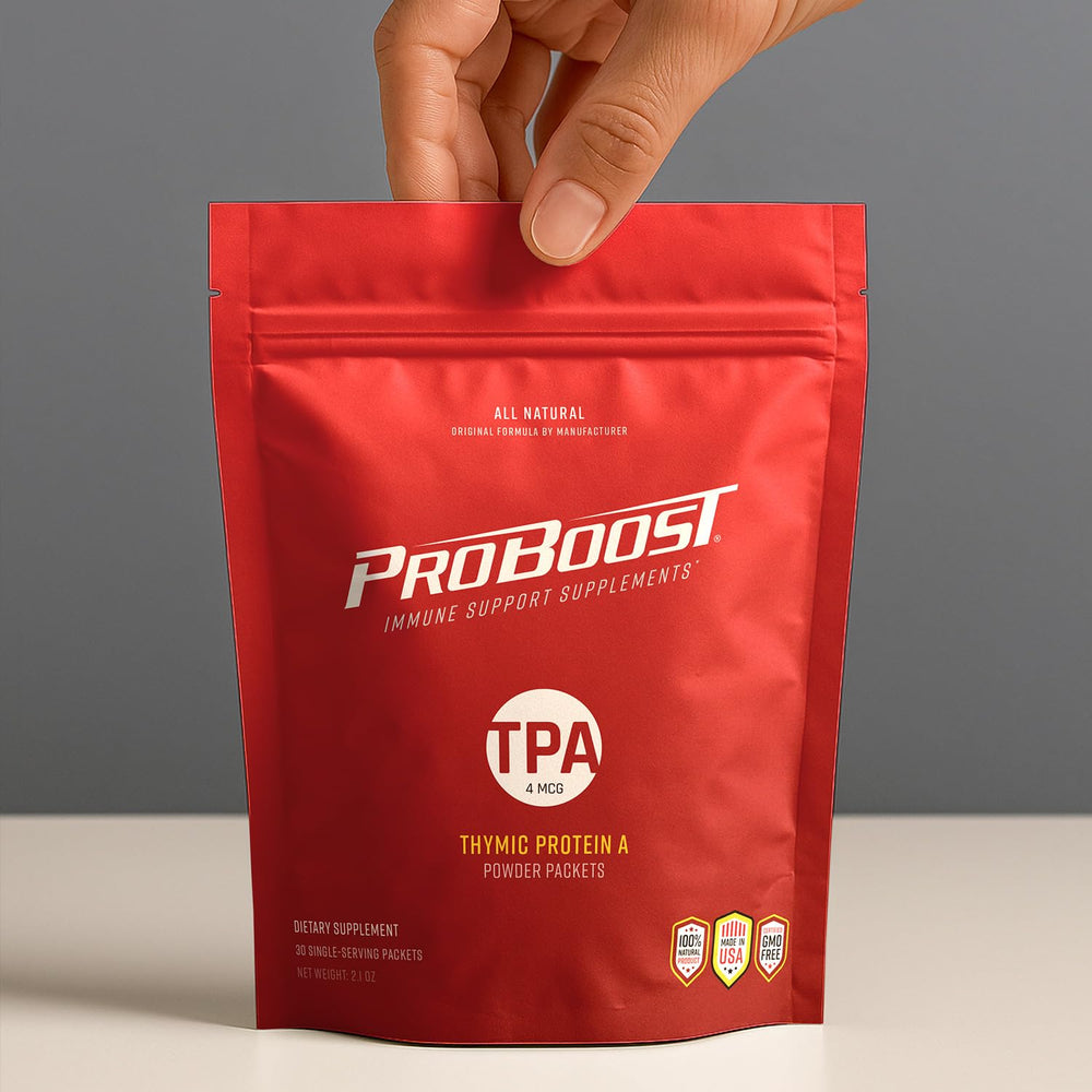ProBoost detalle de textura del polvo, visualizando rápida disolución
