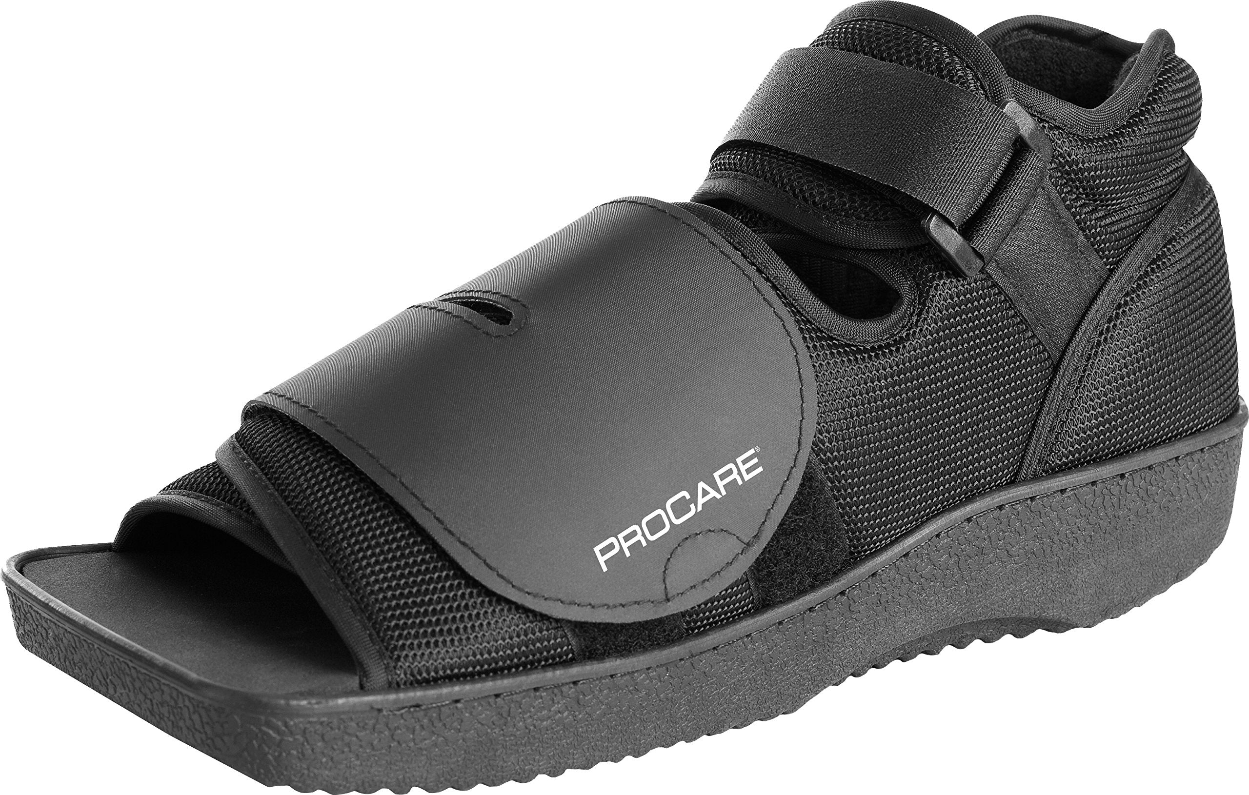 ProCare zapato frontal mostrando protección y ajuste fácil