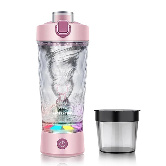 PROCHAIN botella eléctrica vista frontal con diseño ergonómico y fácil agarre