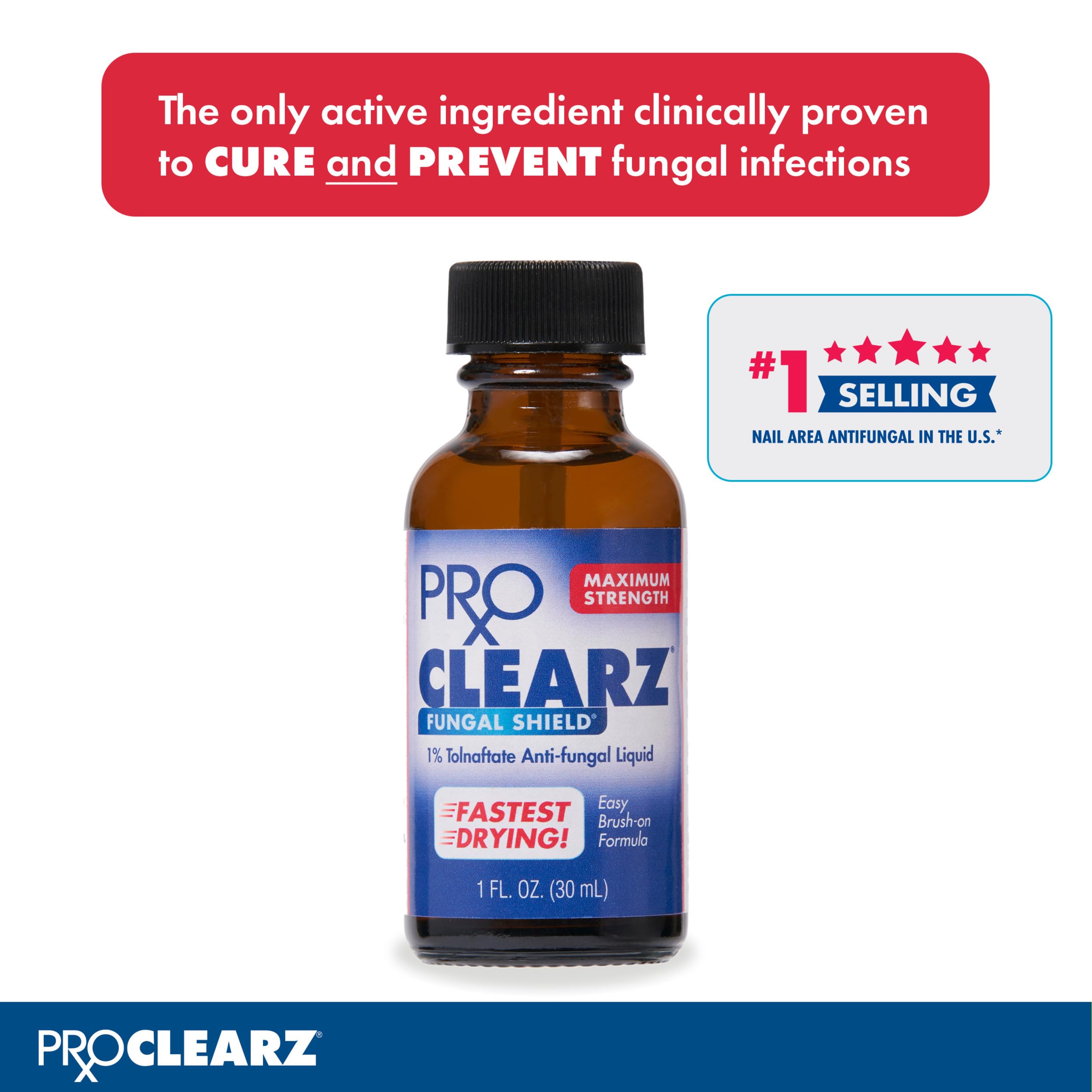 ProClearz pincel aplicador en detalle para aplicación precisa