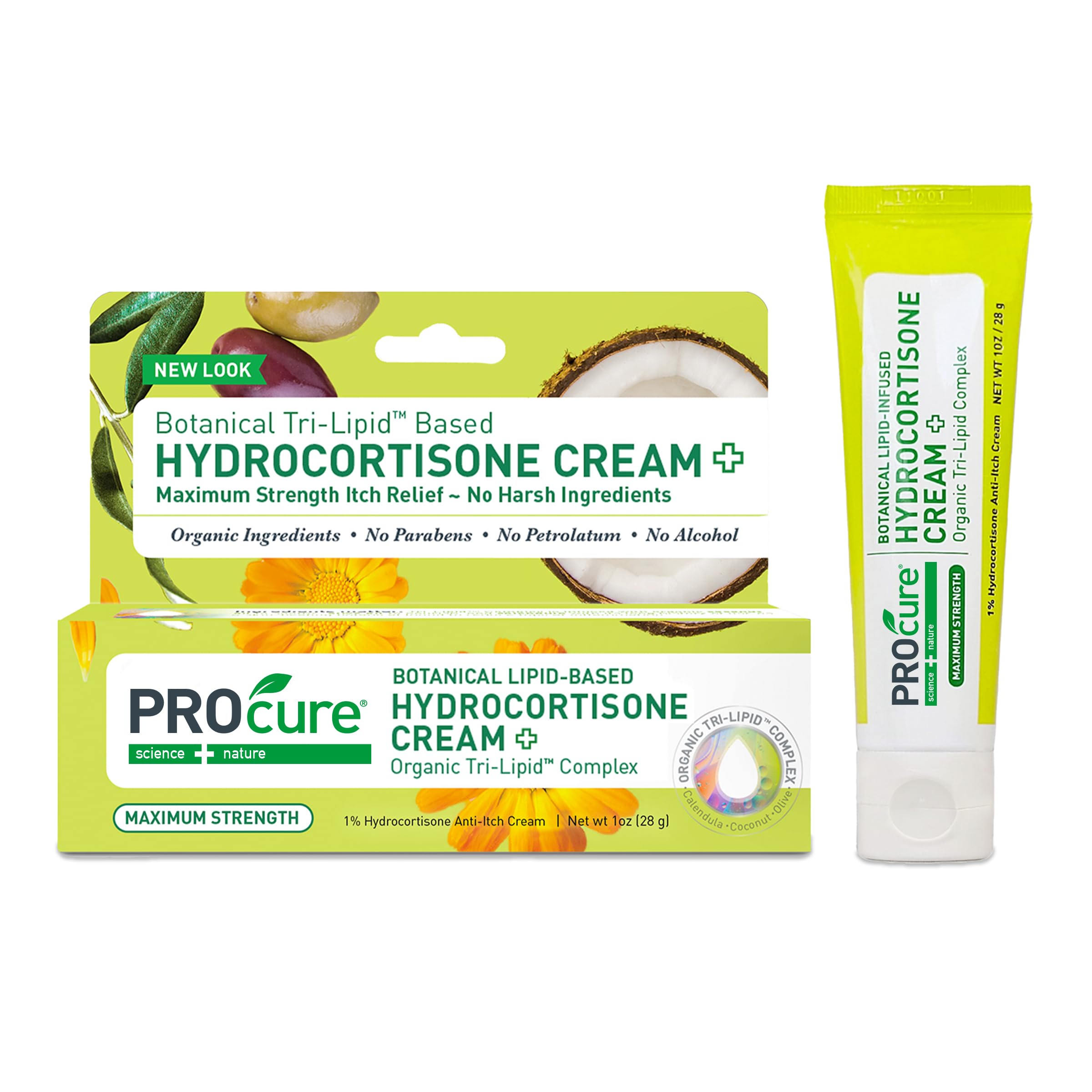 PROcure envase frontal mostrando la crema y alivio inmediato